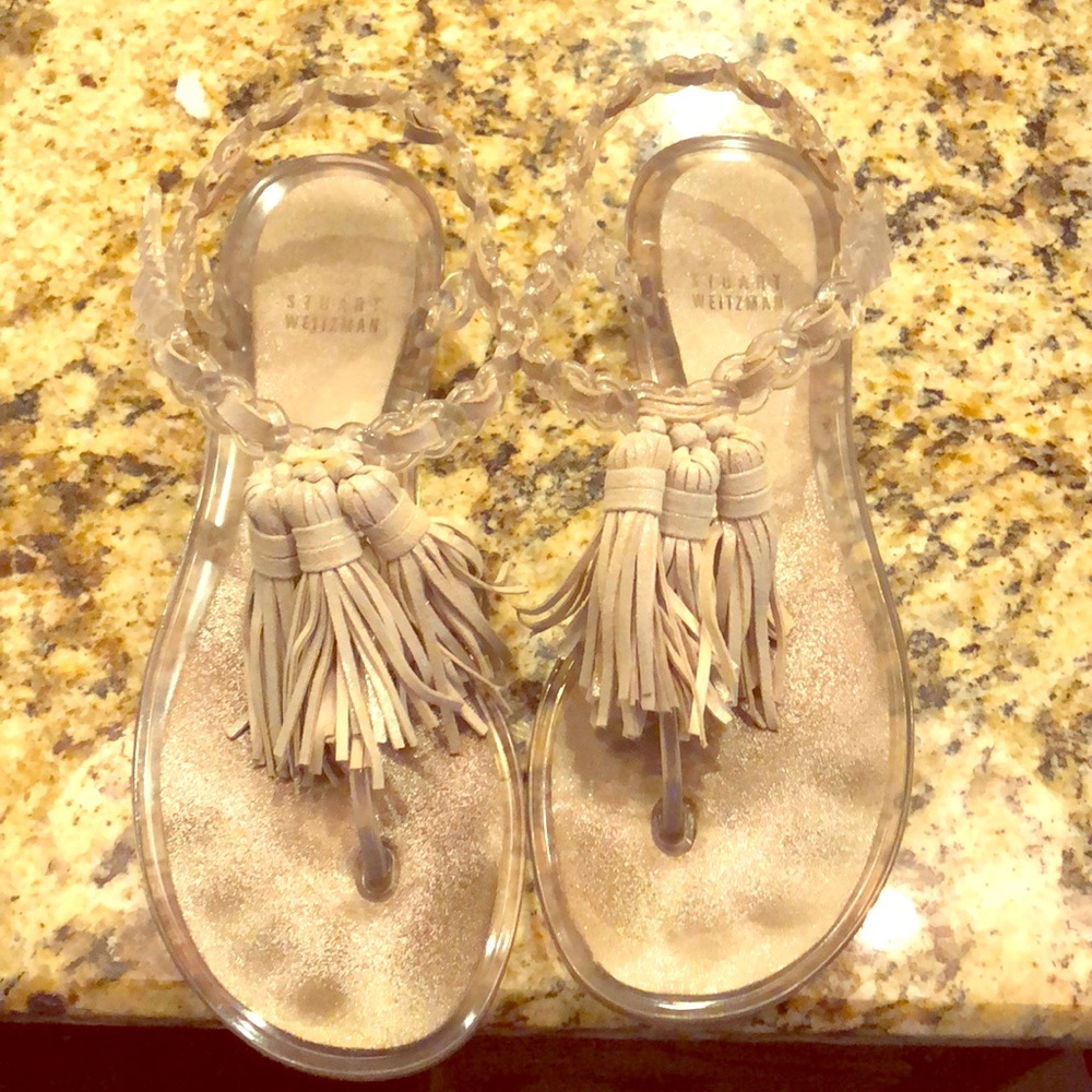 Stuart Weitzman jellies